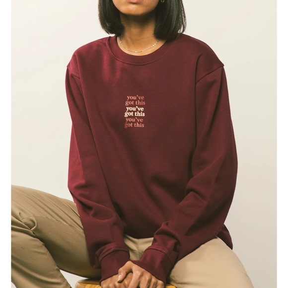 NWT Peace Collective | You’ve Got This Crewneck | Size S - Picture 3 of 6